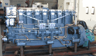 8L3B Rebuilt 8L3B Gardner diesel engine
